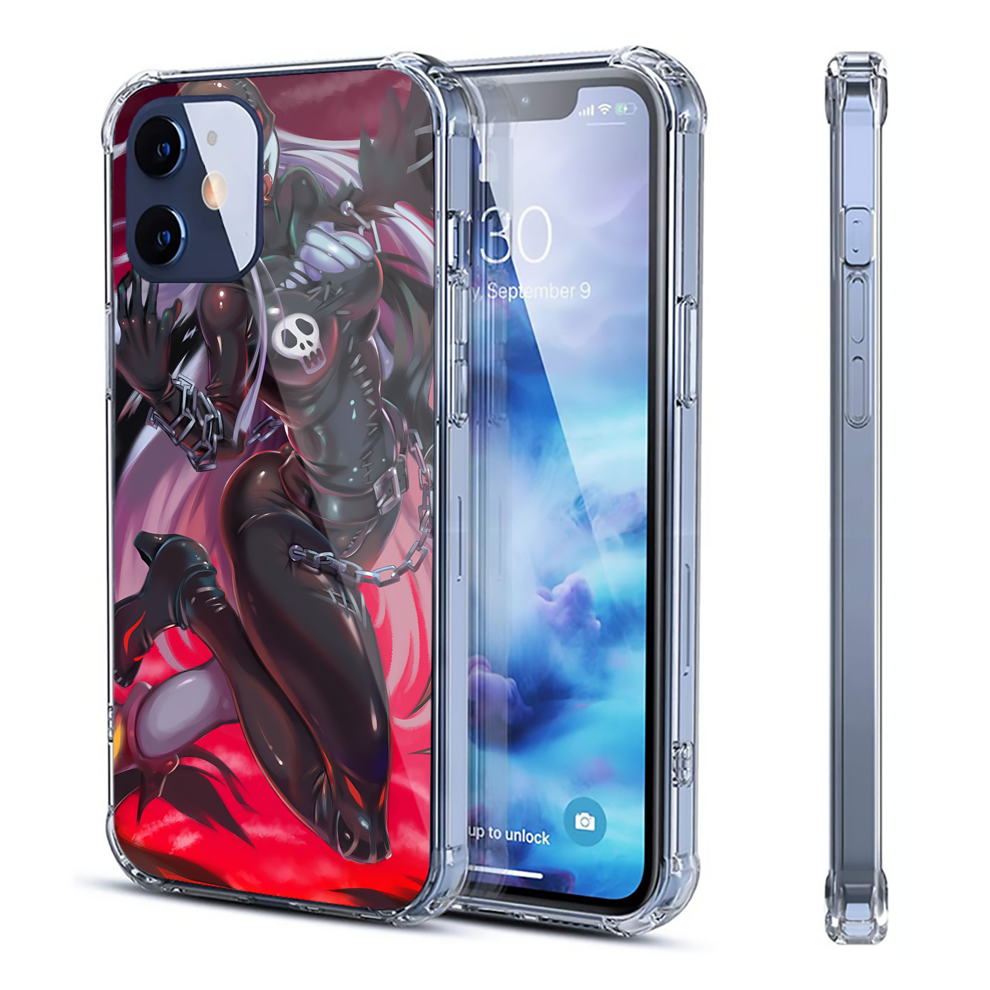 （画像用） Digimon デジタルモンスター/デジモン 【iPhone 12シリーズ対応】透明スマホケース（クリアソフトケース）